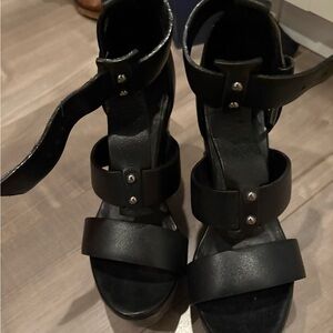 All Saints Black Women's Sandals